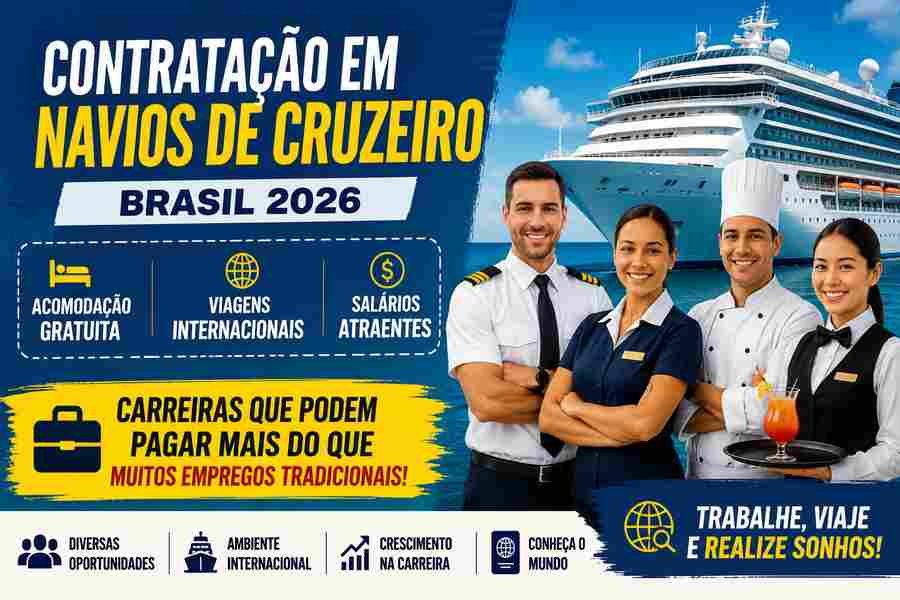 Contratações em Aeroportos no Brasil 2026: De Cargos de Entrada a Carreiras que Podem Ultrapassar R$ 25.000 por Mês